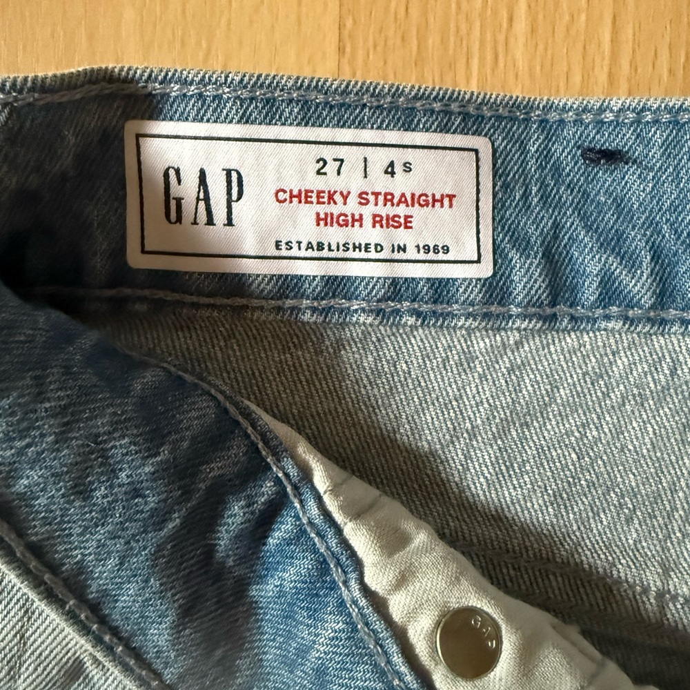 GAP Blue Straight Jeans